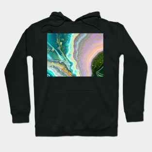 Gemstone Agate Jasper texture 14 Hoodie